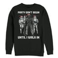 thumbnail image 1 of Men's Star Wars Christmas Dark Side Party Sweatshirt Black 2X Large, 1 of 3