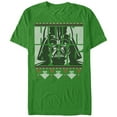 thumbnail image 1 of Men's Star Wars Christmas Humbug Darth Vader Graphic Tee Kelly Green Medium, 1 of 4