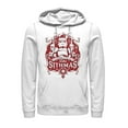 thumbnail image 1 of Men's Star Wars Christmas Looking Like Sithmas  Pull Over Hoodie White Small, 1 of 3