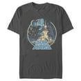 thumbnail image 1 of Men's Star Wars Classic Scene Circle  Graphic Tee Charcoal Medium, 1 of 5