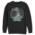 thumbnail image 1 of Men's Star Wars Classic Scene Circle  Sweatshirt Black X Large, 1 of 3
