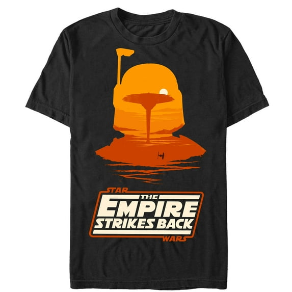 Men's Star Wars Cloud City Boba Fett Graphic Tee Black 5X Large