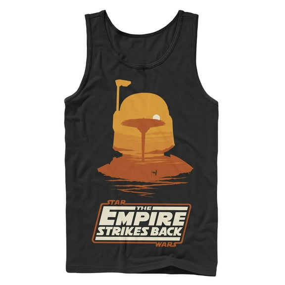 Men's Star Wars Cloud City Boba Fett  Tank Top Black Large