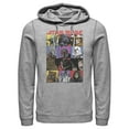 thumbnail image 1 of Men's Star Wars Comic Strip Cartoon Group  Pull Over Hoodie Athletic Heather 3X Large, 1 of 3