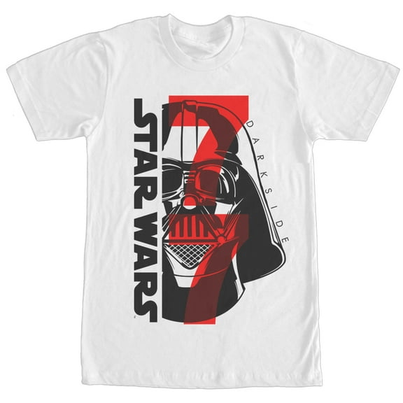 Men's Star Wars Dark Side 77  Graphic Tee White Large