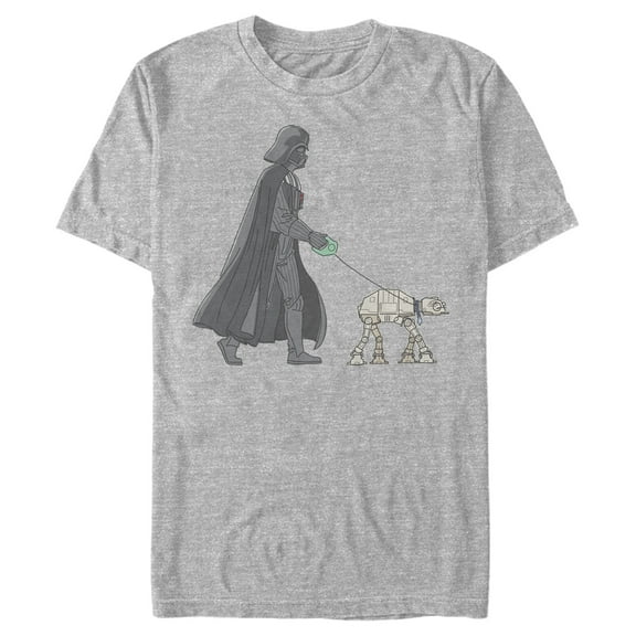 Men's Star Wars Darth Vader AT-AT Walker Graphic Tee Color: Athletic Heather Size: XL