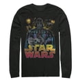 thumbnail image 1 of Men's Star Wars Darth Vader Battle Long Sleeve Shirt Black Small, 1 of 3