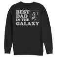 thumbnail image 1 of Men's Star Wars Darth Vader Best Dad in the Galaxy Mug Sweatshirt Black 2X Large, 1 of 4