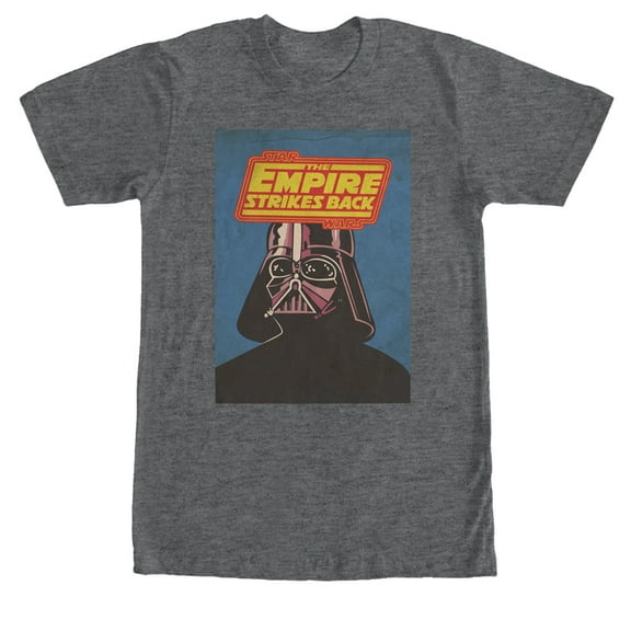Men's Star Wars Darth Vader Gaze Graphic Tee Charcoal Heather 2X Large