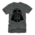 thumbnail image 1 of Men's Star Wars Darth Vader Helmet Graphic Tee Charcoal Heather Small, 1 of 4