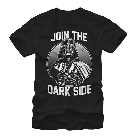 Men's Star Wars Darth Vader Join the Dark Side Graphic Tee Black Medium