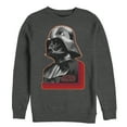 thumbnail image 1 of Men's Star Wars Darth Vader Profile  Sweatshirt Charcoal Heather Large, 1 of 3