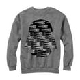 thumbnail image 1 of Men's Star Wars Darth Vader Ship Collage Sweatshirt Athletic Heather Medium, 1 of 3