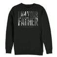 thumbnail image 1 of Men's Star Wars Darth Vader Space Father Sweatshirt Black 3X Large, 1 of 3