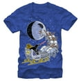 thumbnail image 1 of Men's Star Wars Darth Vader Starry Sleigh Graphic Tee Royal Blue Heather 2X Large, 1 of 5