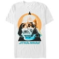 thumbnail image 1 of Men's Star Wars Darth Vader Triangle Graphic Tee White 2X Large, 1 of 4