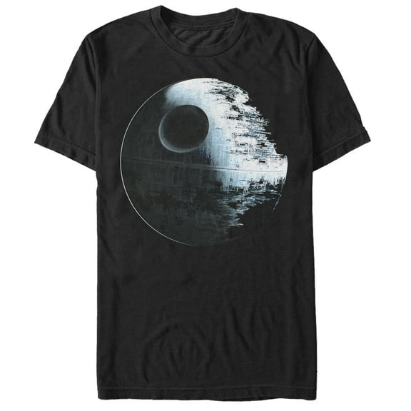 Men's Star Wars Death Star Destruction  Graphic Tee Black X Large