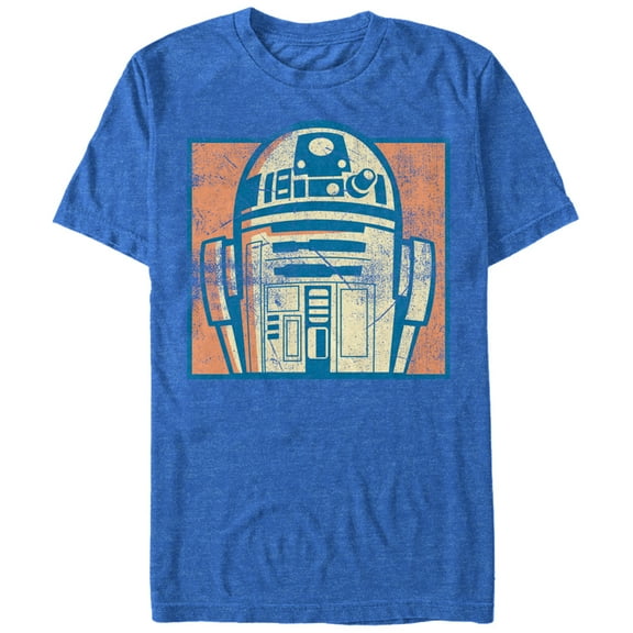 Men's Star Wars Bebobeep - Heather T-shirt X-Large Royal