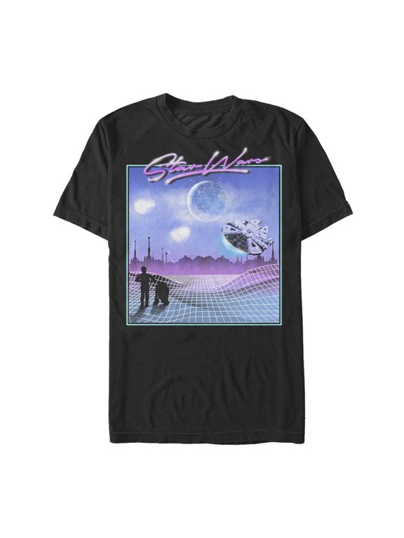 Men's Star Wars Droid Dreamscape Graphic Tee Black 5X Large