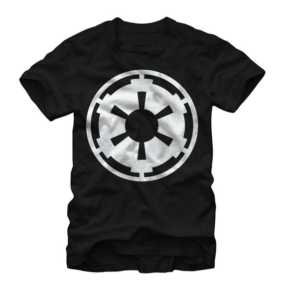 Men's Star Wars Empire Emblem  Graphic Tee Black Large