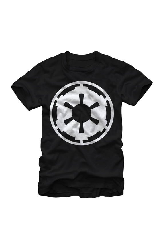 Men's Star Wars Empire Emblem Graphic Tee Black Small