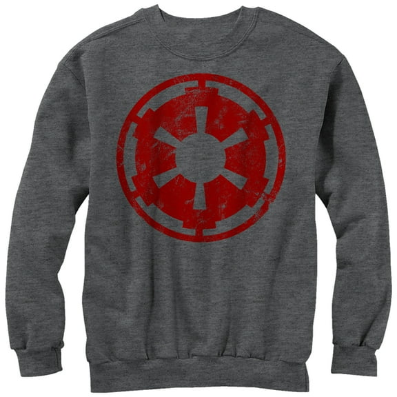 Men's Star Wars Empire Emblem Sweatshirt Charcoal Heather 2X Large