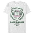 thumbnail image 1 of Men's Star Wars Endor Forest Park Ranger Graphic Tee White Small, 1 of 5