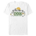 thumbnail image 1 of Men's Star Wars Endor Summer Camp Graphic Tee White 2X Large, 1 of 5