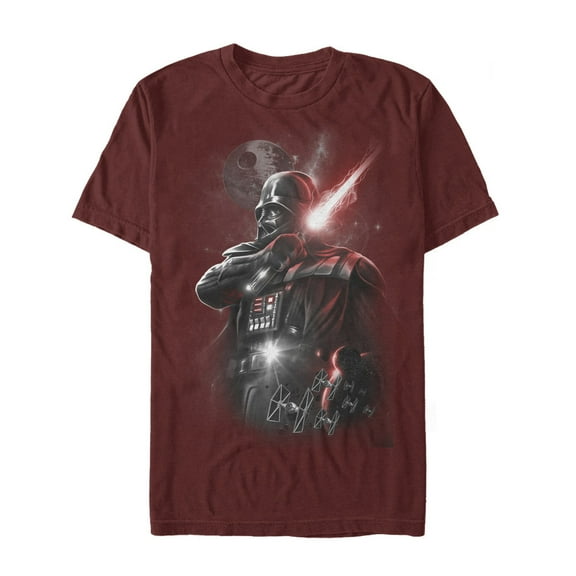 Men's Star Wars Epic Darth Vader Graphic Tee Cardinal Large