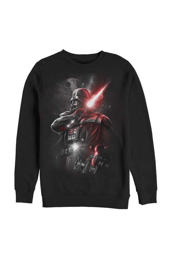 Men's Star Wars Epic Darth Vader  Sweatshirt Black Large