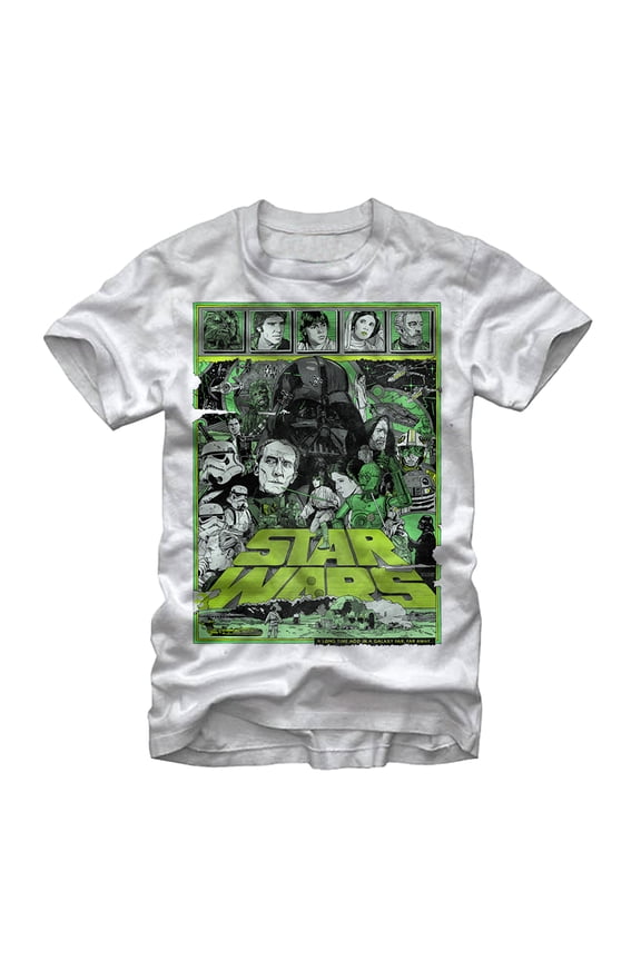Men's Star Wars Episode IV Graphic Tee White Medium