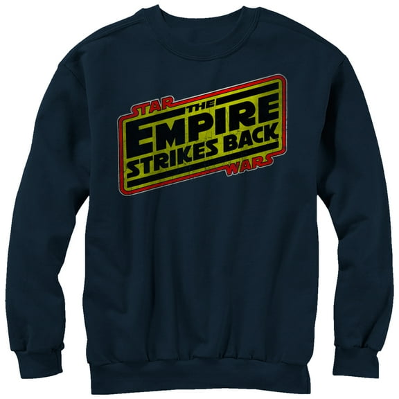 Men's Star Wars Episode V Logo  Sweatshirt Navy Blue 2X Large