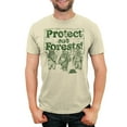 thumbnail image 1 of Men's Star Wars Ewok Protect Our Forests Graphic Tee Cream Small, 1 of 10