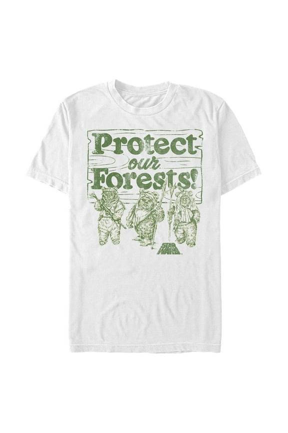 Men's Ewok Protect Our Forests Graphic Tee,