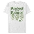 thumbnail image 1 of Star Wars Men's Ewok Protect Our Forests Graphic Tee,, 1 of 5