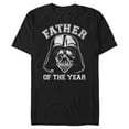 thumbnail image 1 of Men's Star Wars Father of the Year Darth Vader  Graphic Tee Black / 3 2X Large, 1 of 5
