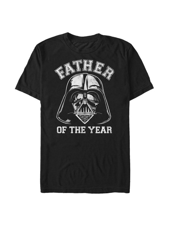 Men's Star Wars Father of the Year Darth Vader Graphic Tee Black / 3 2X Large