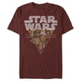 thumbnail image 1 of Men's Star Wars Frenemy Triangle  Graphic Tee Cardinal 2X Large, 1 of 4