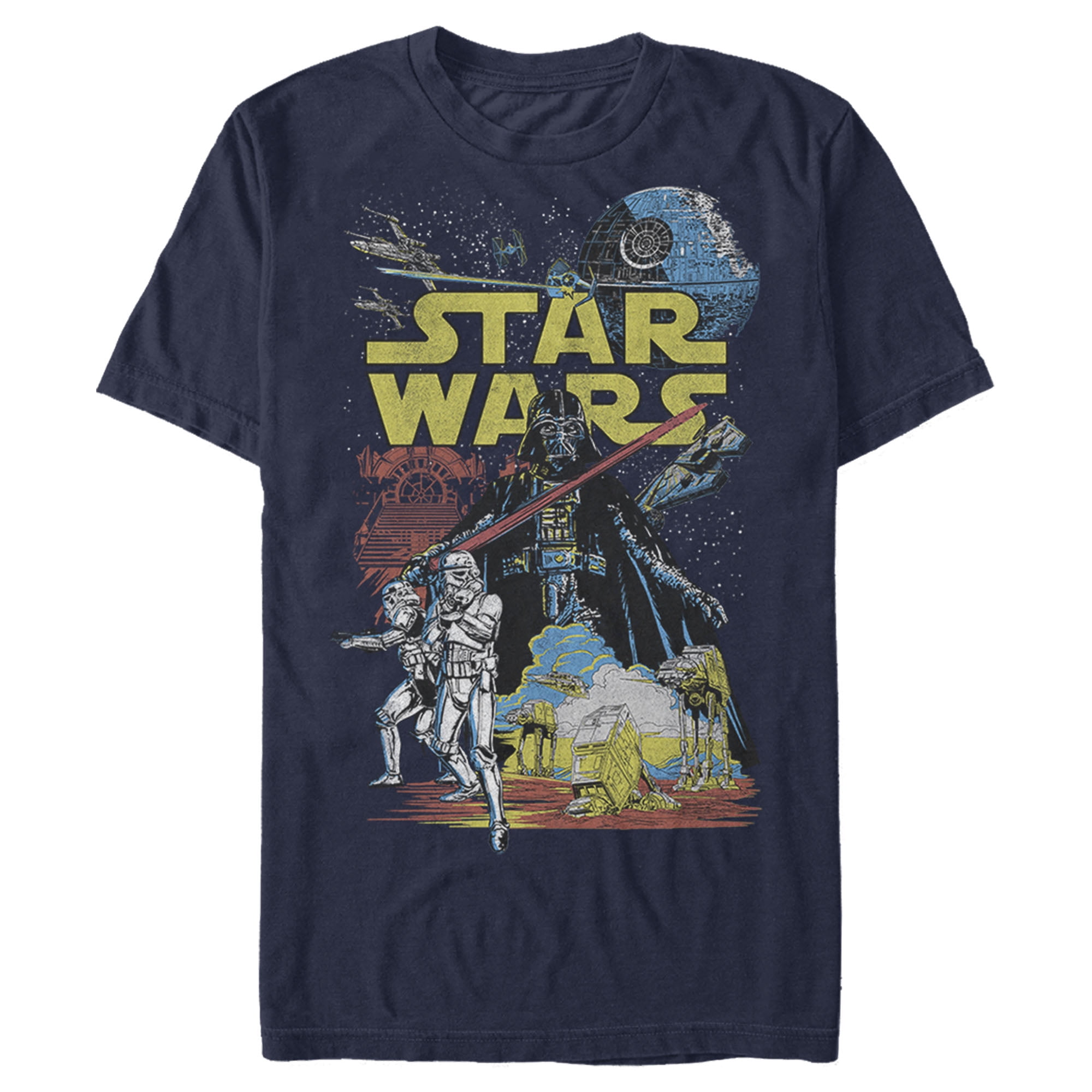 Men's Star Wars Galactic Battle T-Shirt - Charcoal Heather - Small