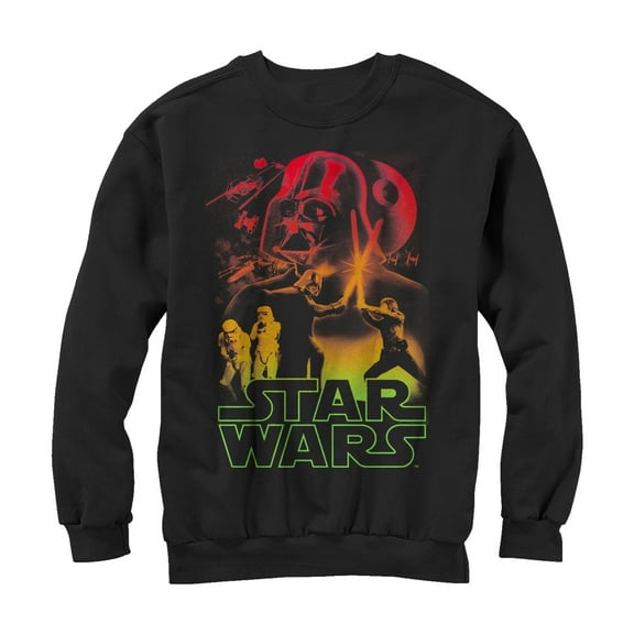 Men's Star Wars Galactic Civil War  Sweatshirt Black Small