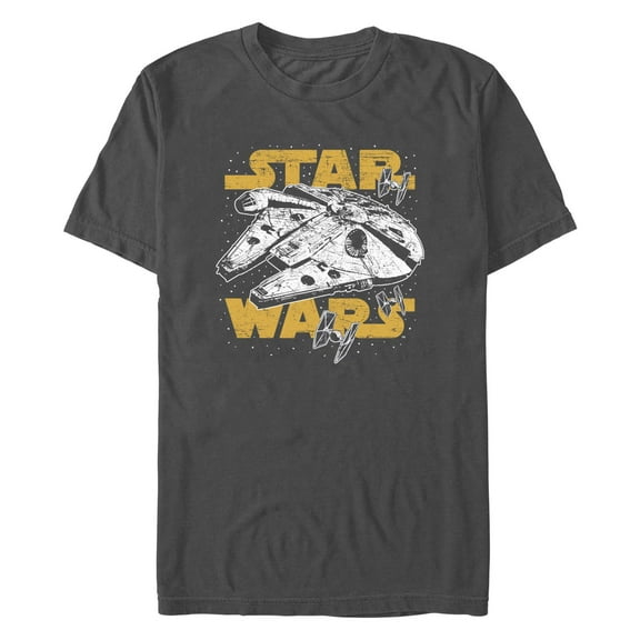 Men's Star Wars Galactic Falcon Initiating Graphic T-Shirt