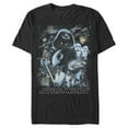 thumbnail image 1 of Men's Star Wars Galaxy Of Stars Poster  Graphic Tee Black 2X Large, 1 of 4