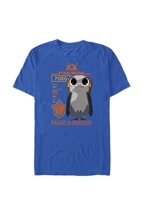 Men's Star Wars: Galaxy of Creatures Georgie Porgie Graphic Tee Royal Blue 3X Large