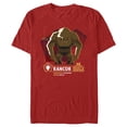thumbnail image 1 of Men's Star Wars: Galaxy of Creatures The Rancor Graphic Tee Red Medium, 1 of 5