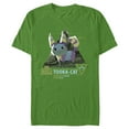 thumbnail image 1 of Men's Star Wars: Galaxy of Creatures Tooka Species  Graphic Tee Kelly Green Large, 1 of 5
