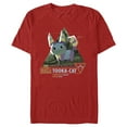 thumbnail image 1 of Men's Star Wars: Galaxy of Creatures Tooka Species  Graphic Tee Red 3X Large, 1 of 5