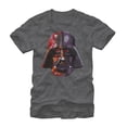 thumbnail image 1 of Men's Star Wars Geometric Darth Vader Graphic Tee Charcoal Heather Small, 1 of 4