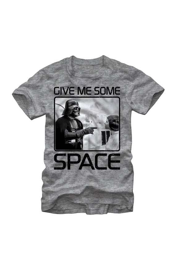 Men's Star Wars Give Me Some Space  Graphic Tee Athletic Heather 3X Large