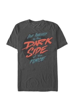 Men's Star Wars Give Yourself Dark Side Graphic Tee Charcoal Large