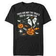 thumbnail image 1 of Men's Star Wars Halloween Not the Treats  Graphic Tee Black Medium, 1 of 4